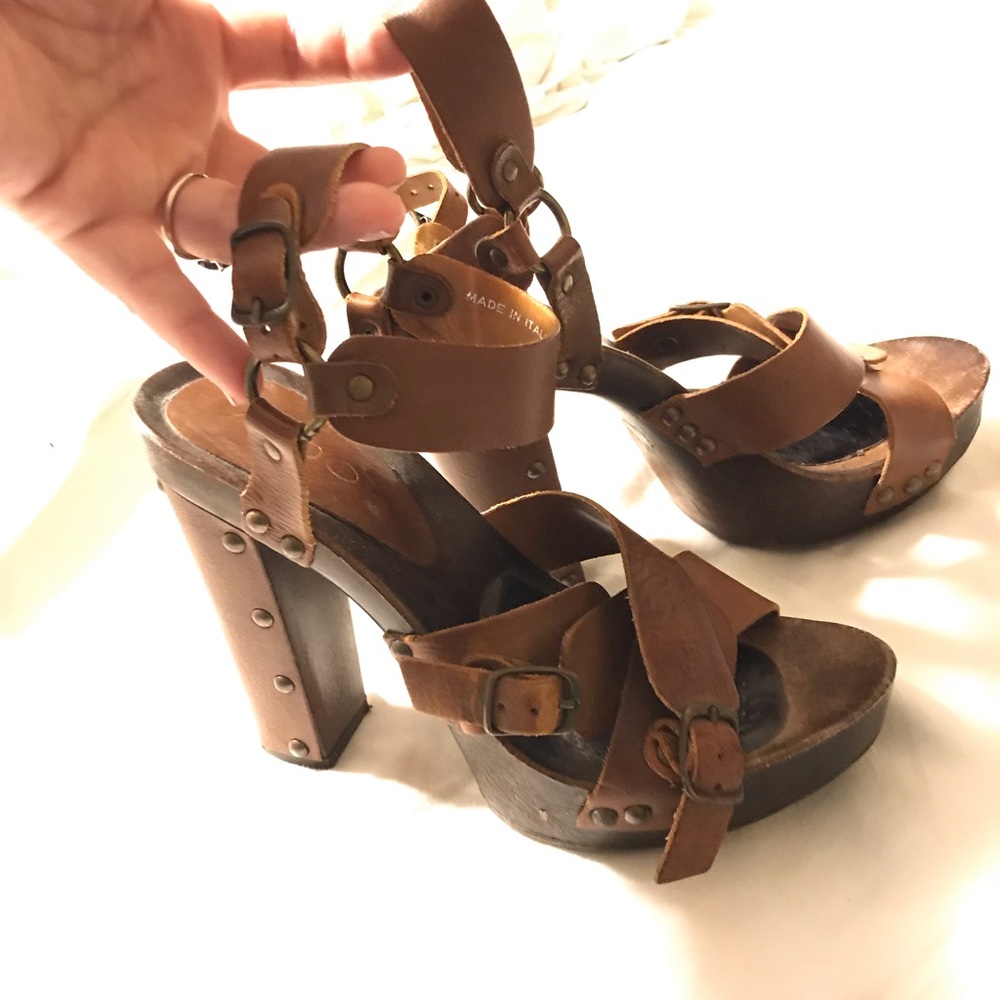 Aldo brown sandals